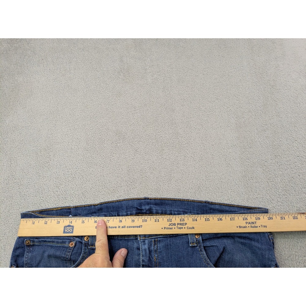 Levi's 559 Relaxed Straight Jeans Mens Size 38x32 Dark Wash Denim Pants‎ - Picture 7 of 14